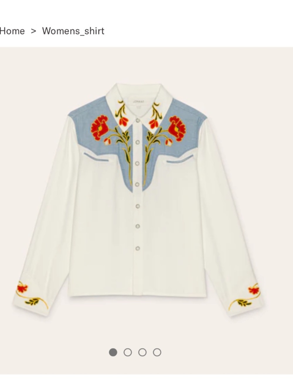 Stetson & THE GREAT Embroidered Western Shirt - Picture 3 of 14